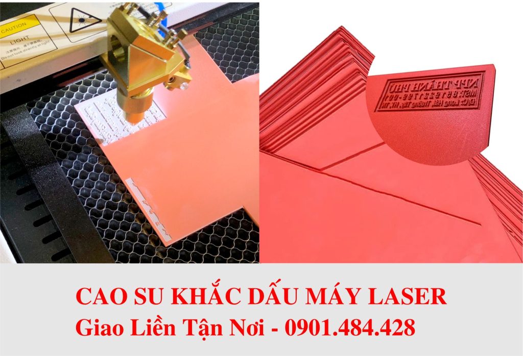 cao su khắc dấu