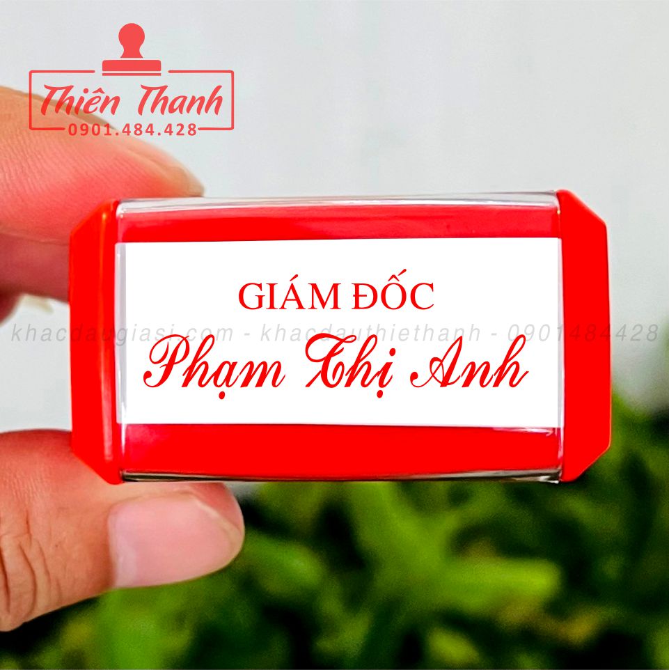 giá khắc con dấu chức danh