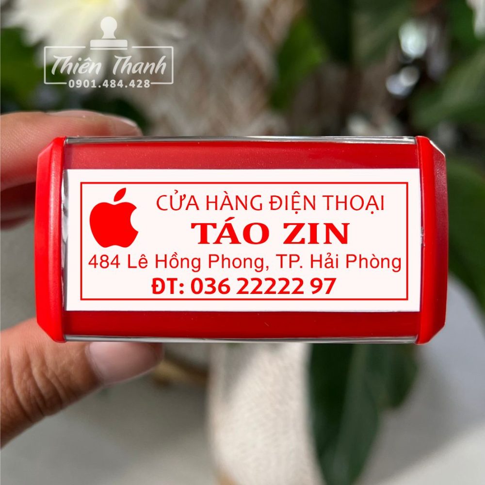 khắc Con Dấu Cửa Hàng Điện Thoại lấy liền trong ngày