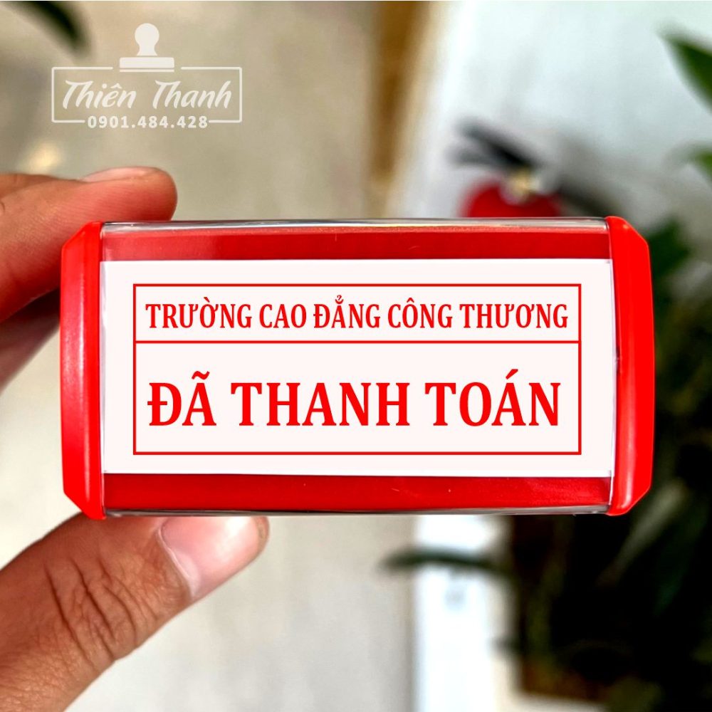 Con Dấu Đã Thanh Toán