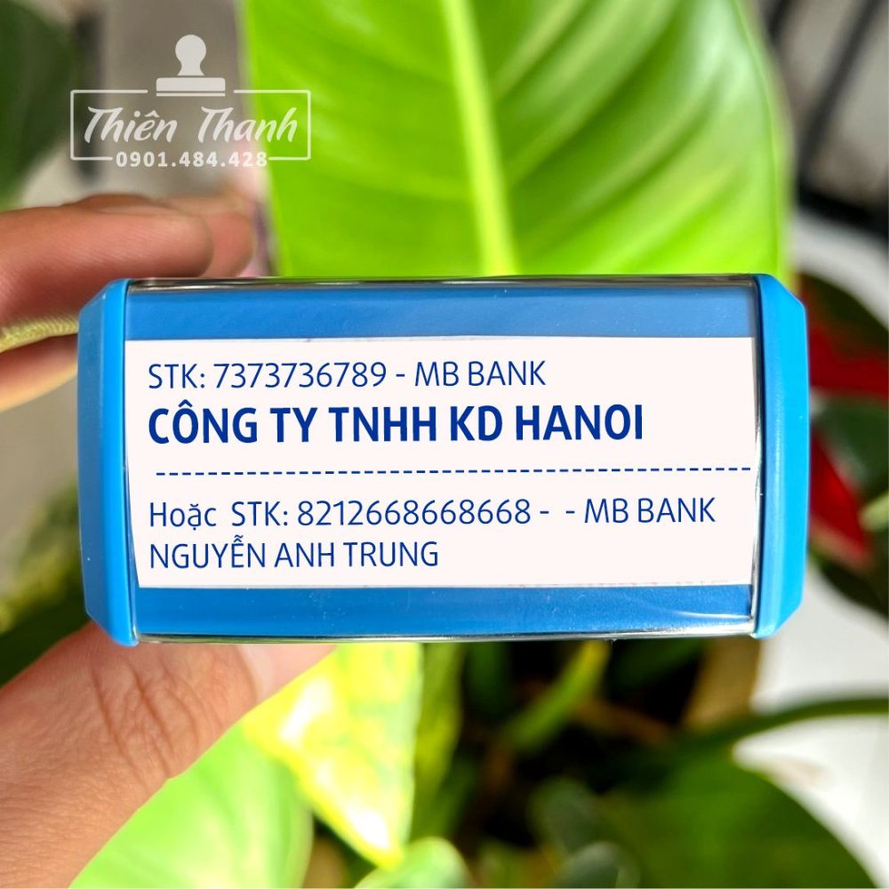 Con Dấu Số Tài Khoản Giá Rẻ Làm Lấy Liền