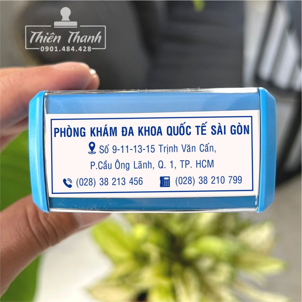 Con Dấu Vuông Phòng Khám Đa Khoa Giá Rẻ Lấy Ngay