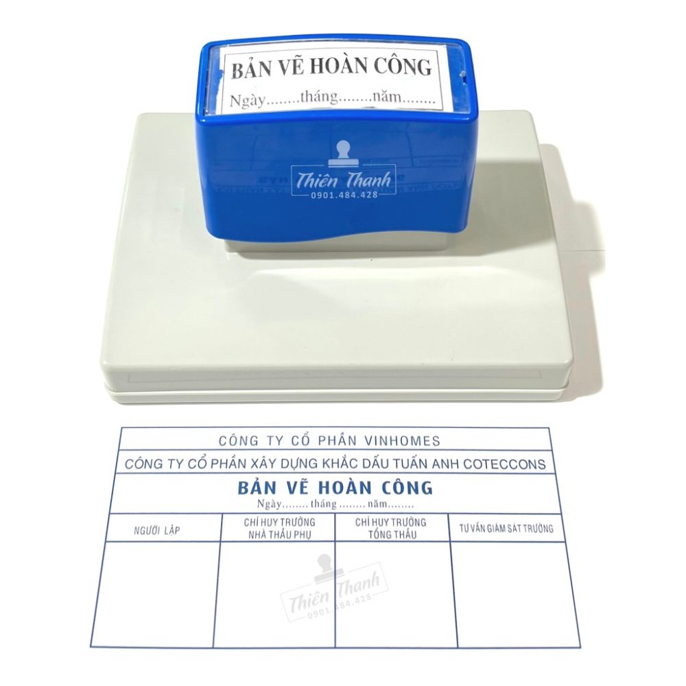 Con Dấu Bản Vẽ Hoàn Công