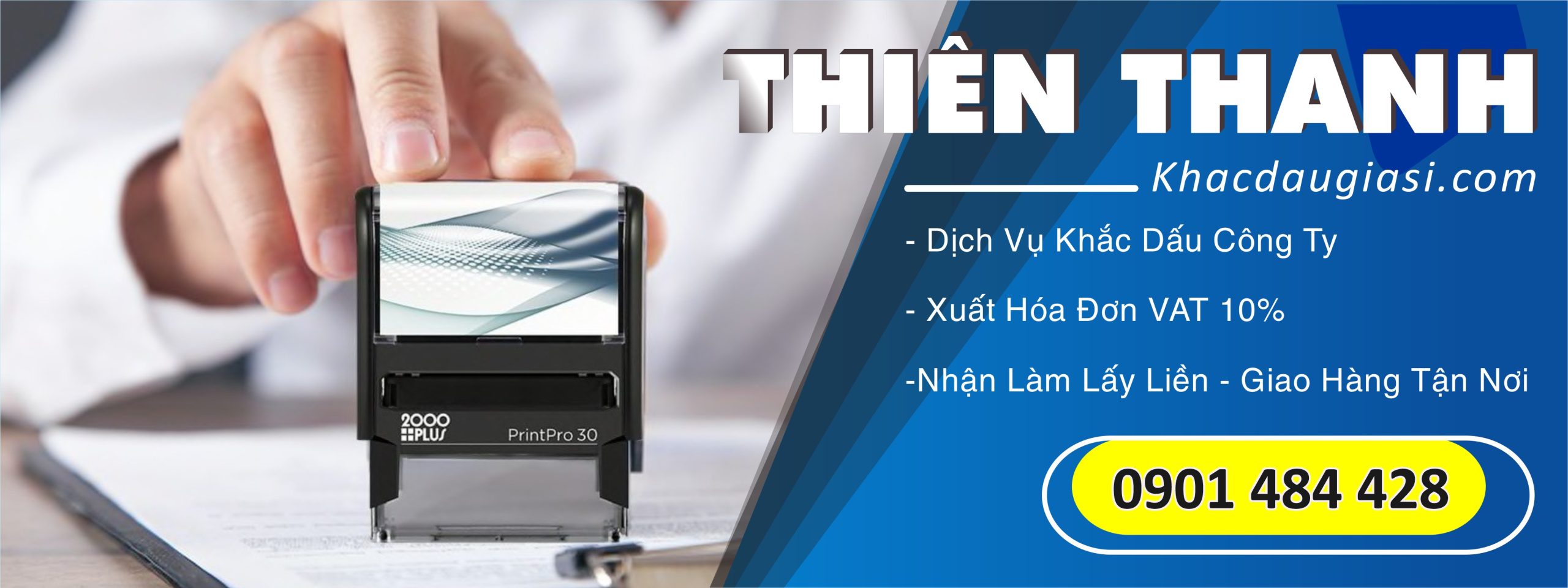 khắc dấu thiên thanh